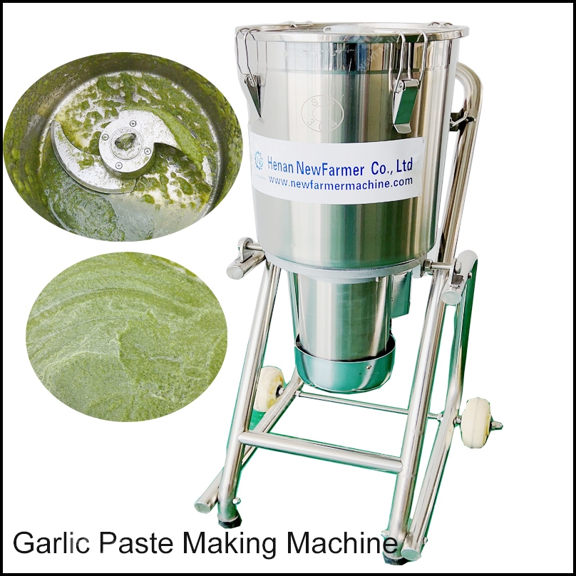 garlic paste making machine