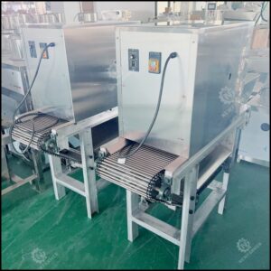 chain garlic peeling machine