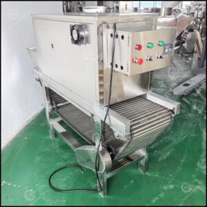 chain garlic peeling machine