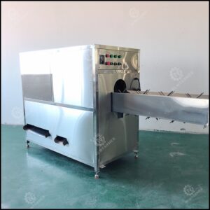 onion root cutter and peeler machine