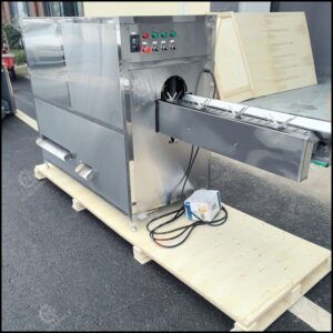 onion root cutter and peeler machine