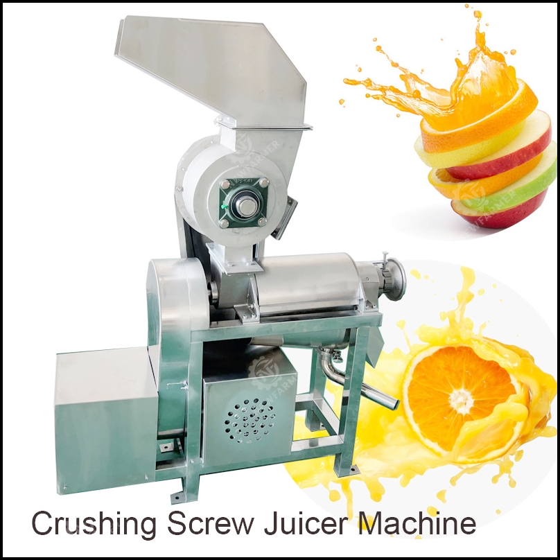 crushing spiral juicer