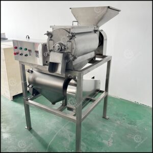 double channel pulping machine