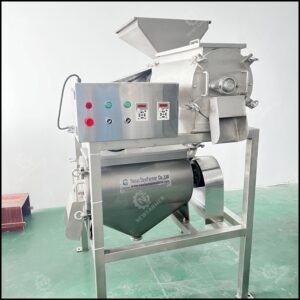 double channel pulping machine