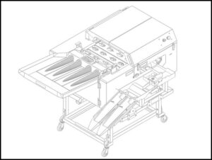 four rows egg cracker