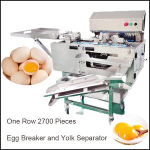 one row egg breaker