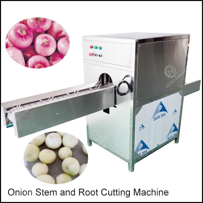 Onion Root Cutting Machine