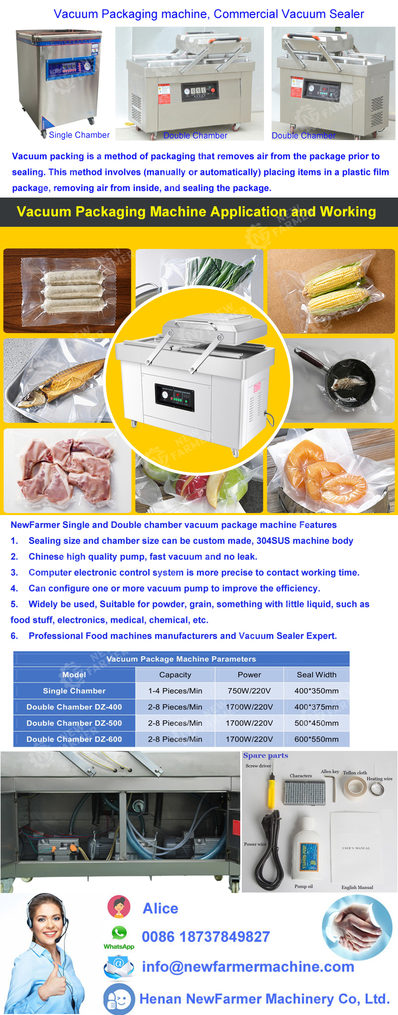 vacuum package machine